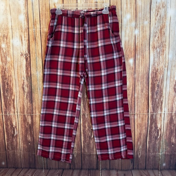 Forever 21 Other - Forever 21 Women’s Red Plaid Pajama Sleep Bottoms with Pockets Size Small